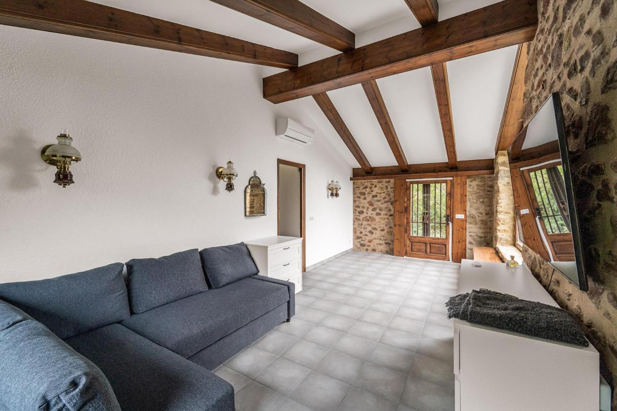 Villa Castell In Girona Sant Miquel de Campmajor Esterno foto