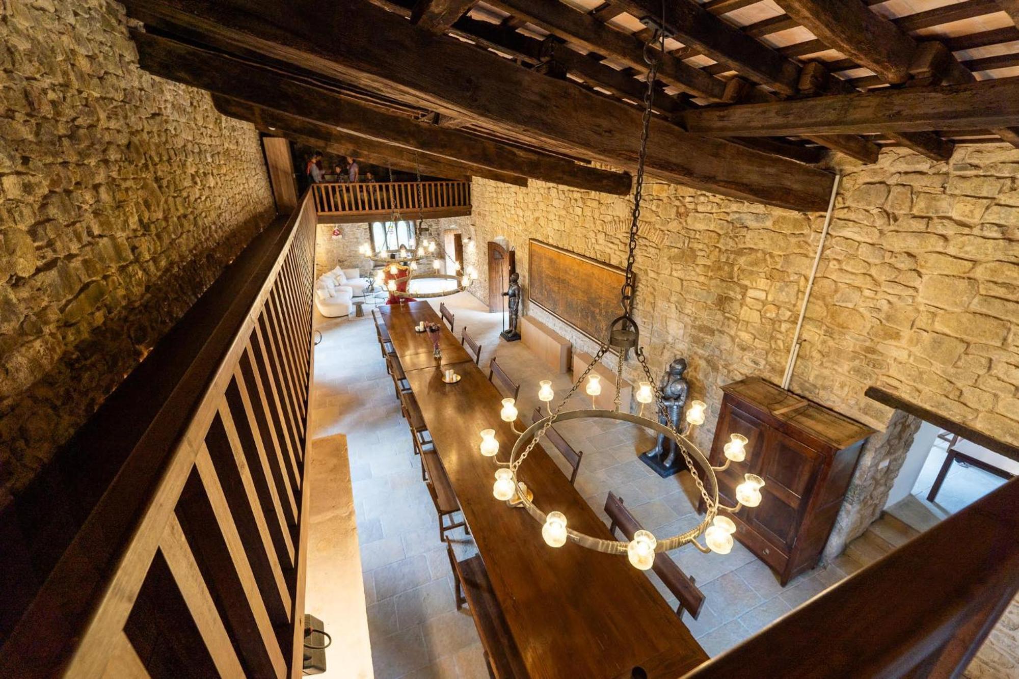 Villa Castell In Girona Sant Miquel de Campmajor Esterno foto