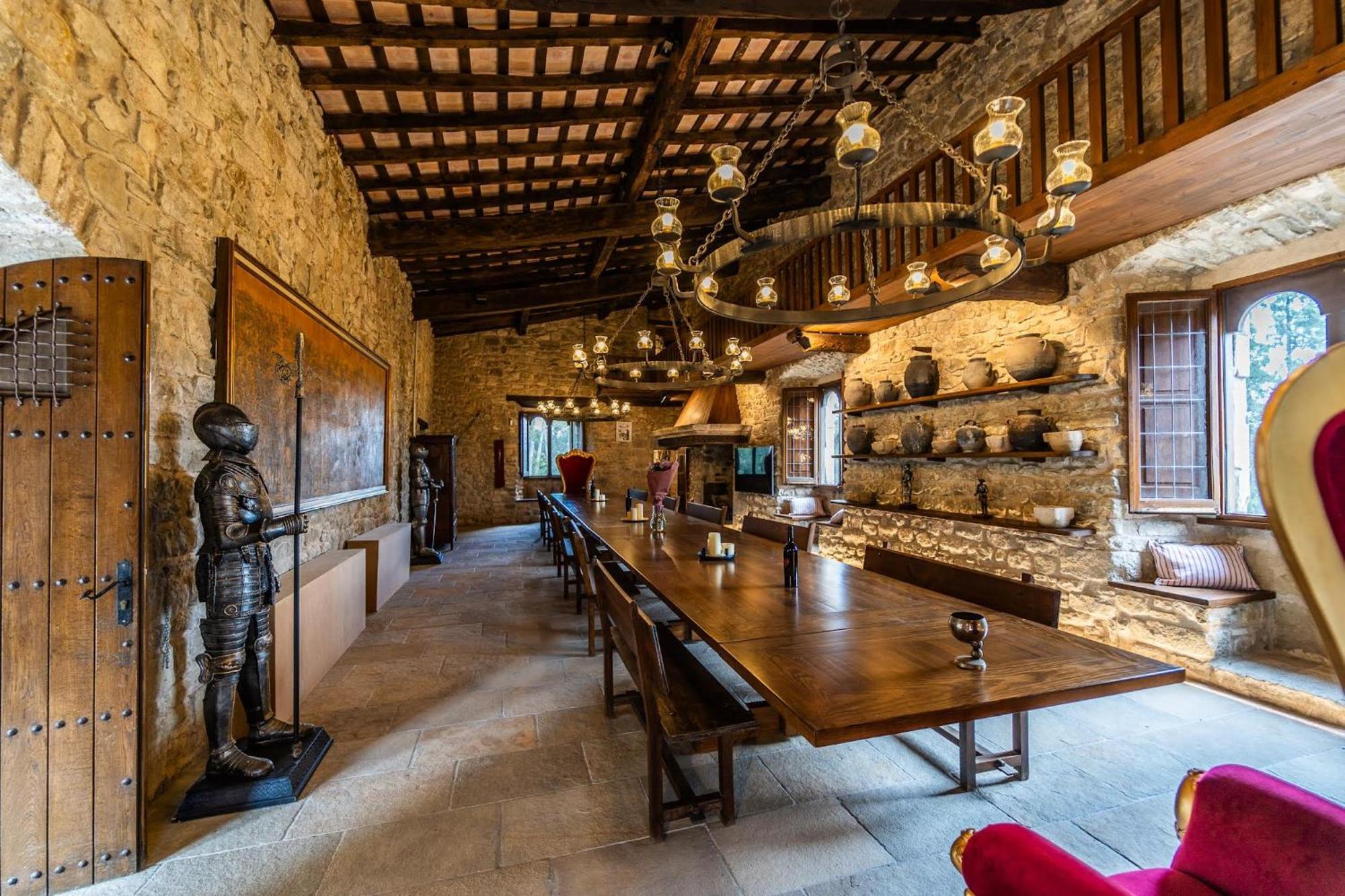 Villa Castell In Girona Sant Miquel de Campmajor Esterno foto