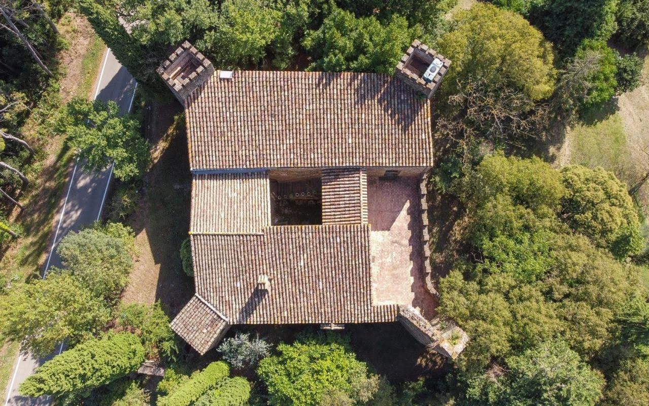 Villa Castell In Girona Sant Miquel de Campmajor Esterno foto