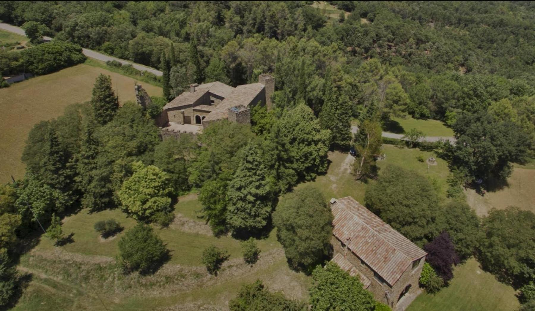 Villa Castell In Girona Sant Miquel de Campmajor Esterno foto