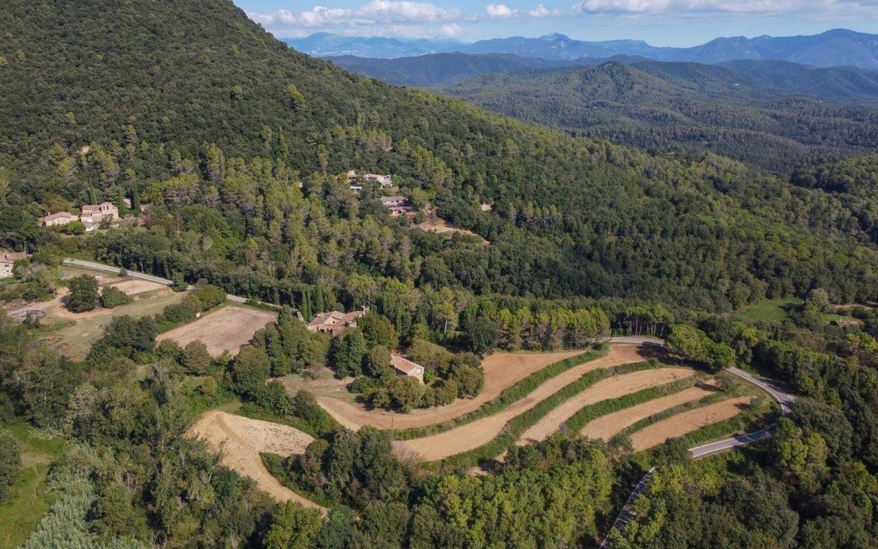 Villa Castell In Girona Sant Miquel de Campmajor Esterno foto
